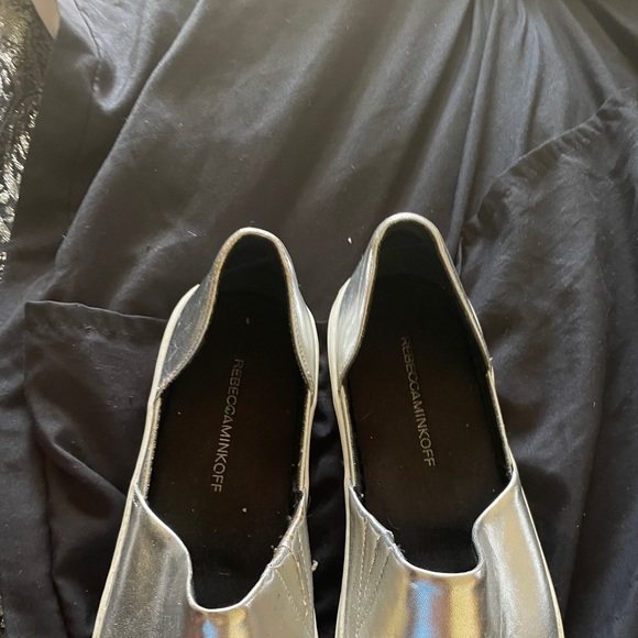 Silver slide shoes - Picture 4 of 5